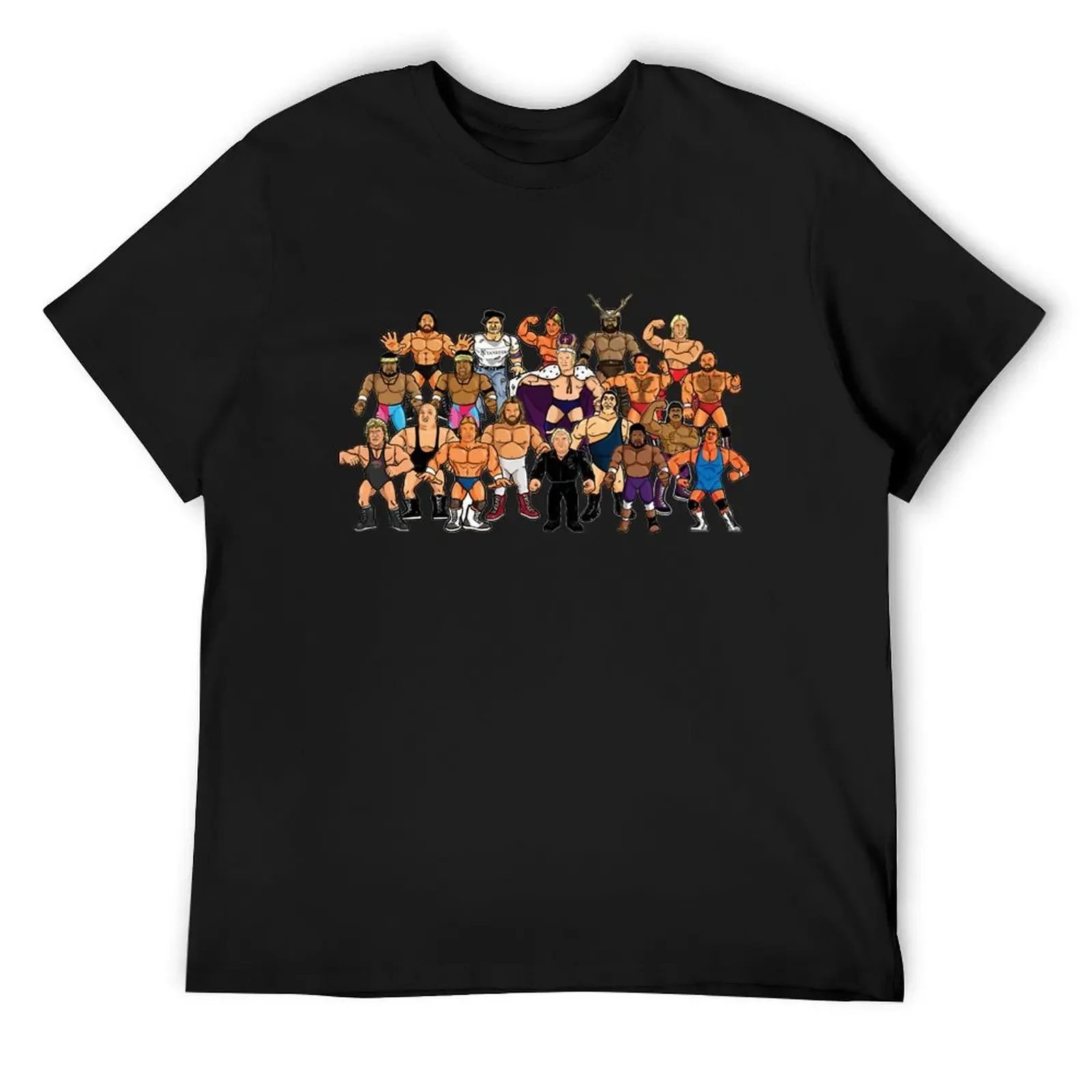 

The Wrestling Family T-Shirt basketball graphic tees croswit shirt man blue lock Funny t-shirts mens designer t shirt