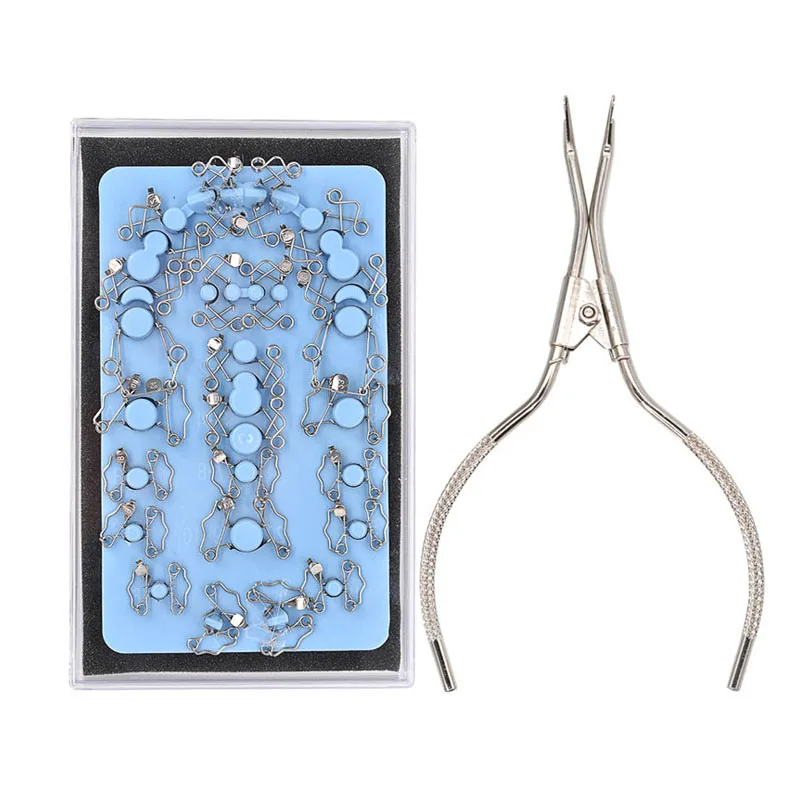 مجموعات نظام مصفوفة الأسنان المقطعية الأوتوماتيكية للأطفال ، ملقط المصفوفات ، أدوات طبيب الأسنان ، أداة طبيب الأسنان