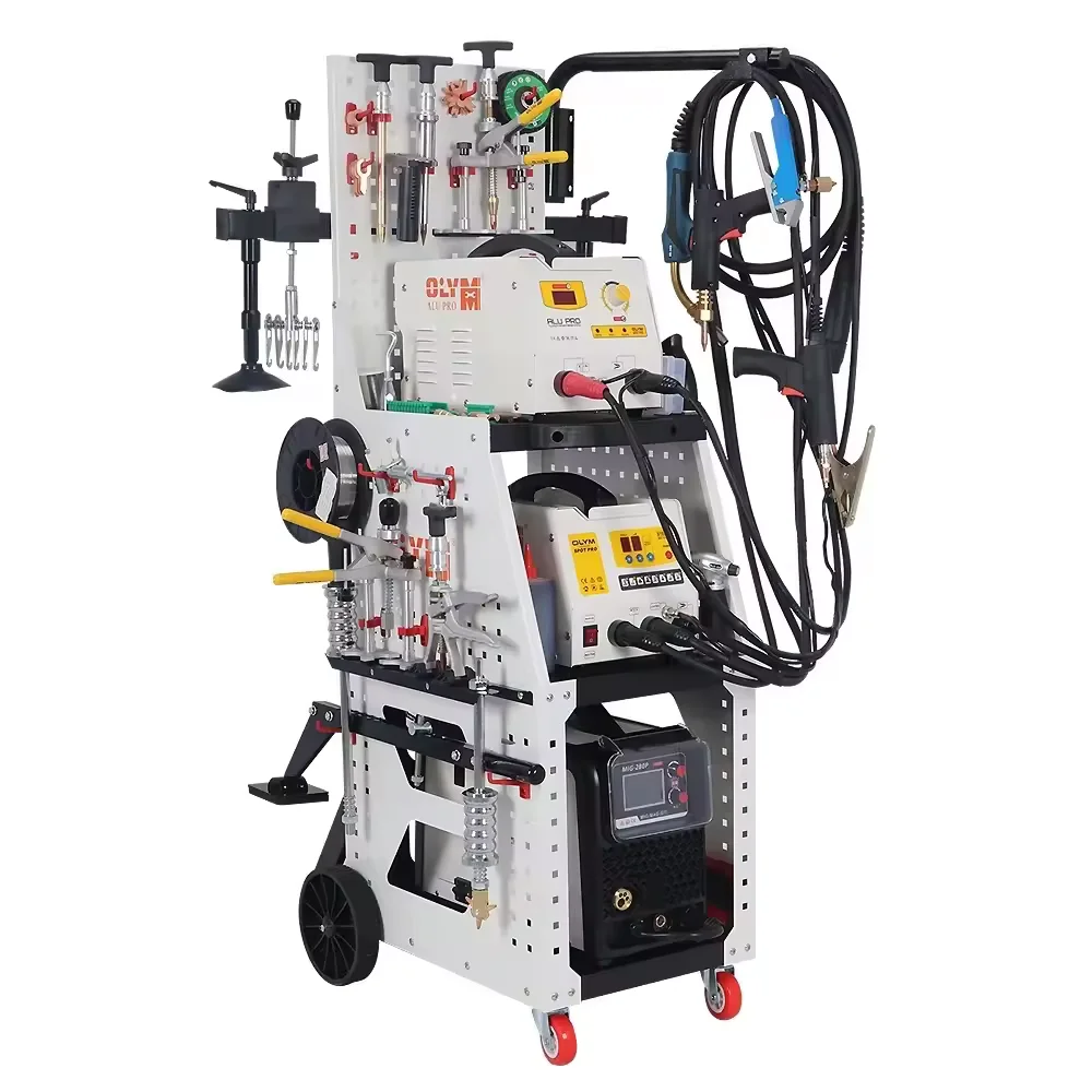 2024 Hoge Digitale Aluminium Uitdeuken Machine 220 V Quick Puller Auto Body Dent Pull Machine