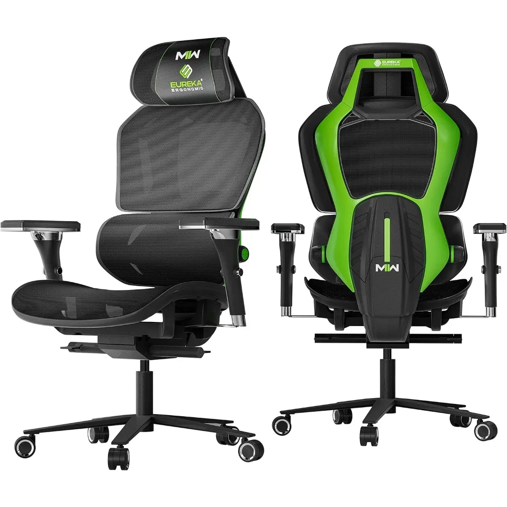 Office Gaming Chair, Mesh Gaming Desk Chair with Adjustable Lumbar Support, Call of DutyⓇ Office Chair with 4D Armrest