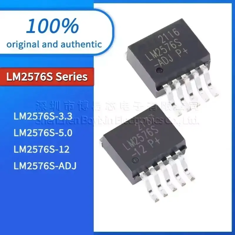 

5pcs LM2576S-5.0 LM2576S-ADJ LM2576S-12 LM2576S-3.3 Small size