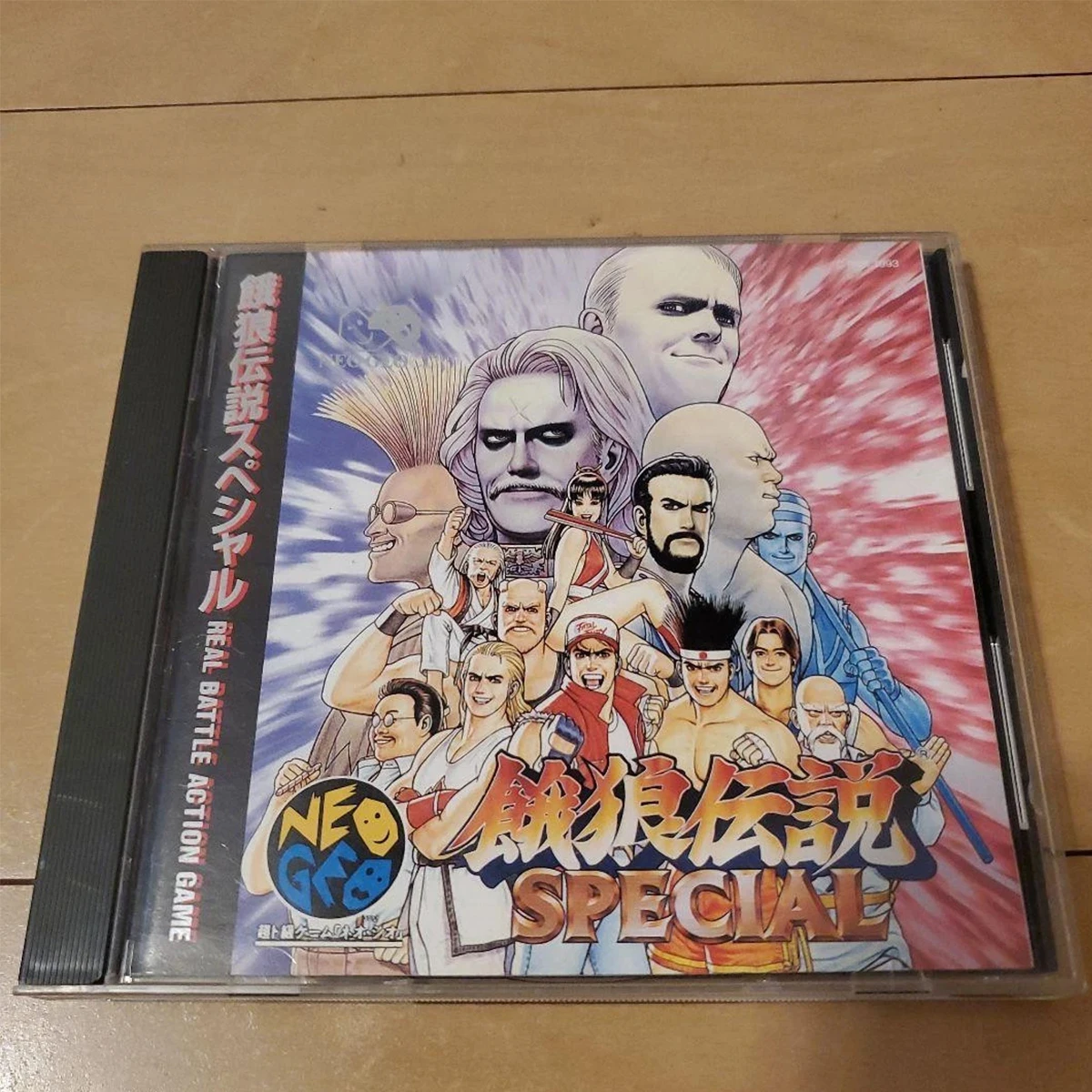 NGCD Copy Disc Game Fatal Fury Special With Manual Unlock neogeo Console Game Optical Drive Retro Video Direct Reading Game part
