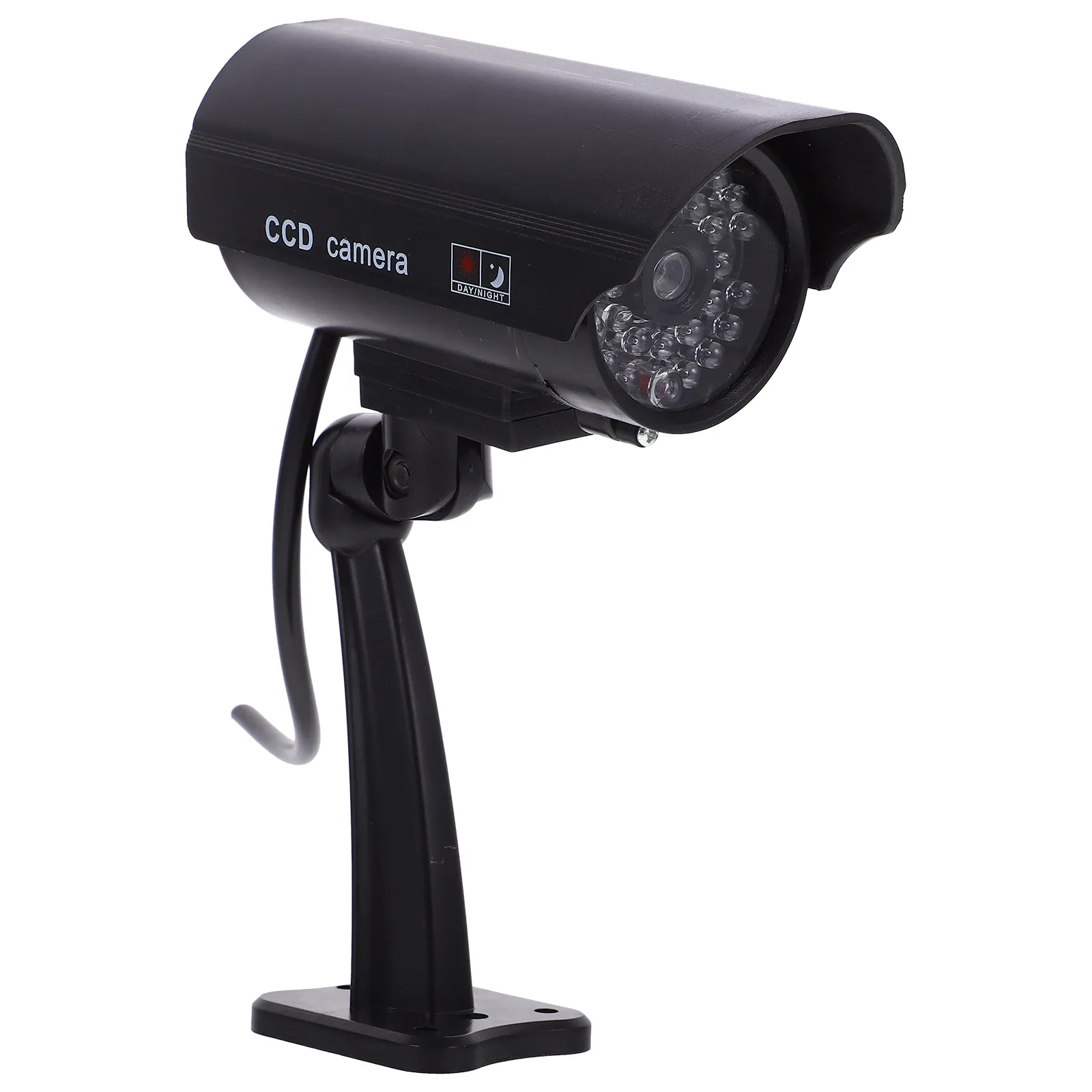 High Simulation Fake Camera Imitation Cctv Security Dummy Outdoor Indoor Realistic Flashing Led Solar Aaa Powered Red Light