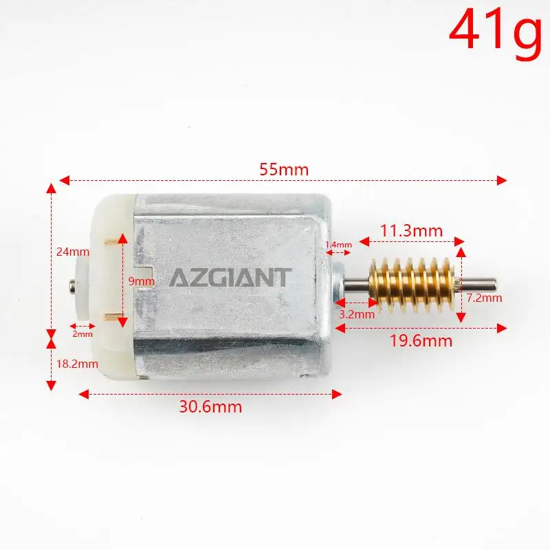 AZGIANT DC 12V Car Side Mirror Folding Motor Car Door Mirror Fold Auto Actuator for Toyota Camry MK5 Highlander MK1 Accessories - view 2