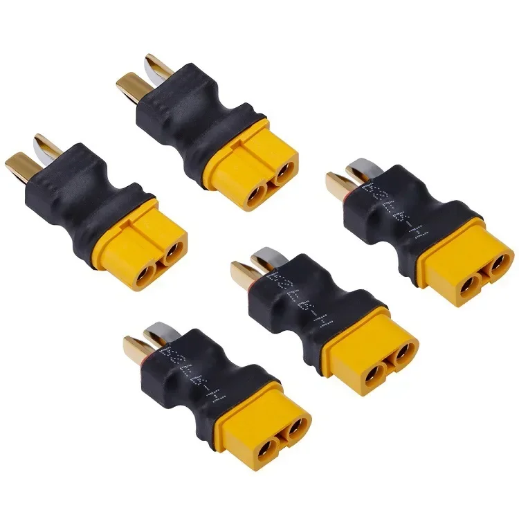 Limited Clearance 5PCS LIPO Battery Adapter XT60U To T-Plug Male Female