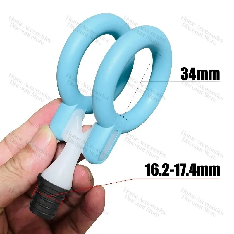 Fascia gun modification head L-shaped soft silicone ring multifunctional replacement adapter elbow accessory