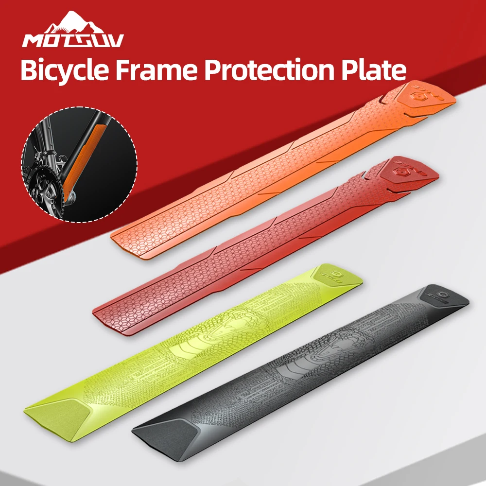 MOTSUV MTB Bicycle Frame Protection Sticker Bicycle Guard Cover Removable Bike Down Tube Anti-Scratch Cycling Protector Sticker