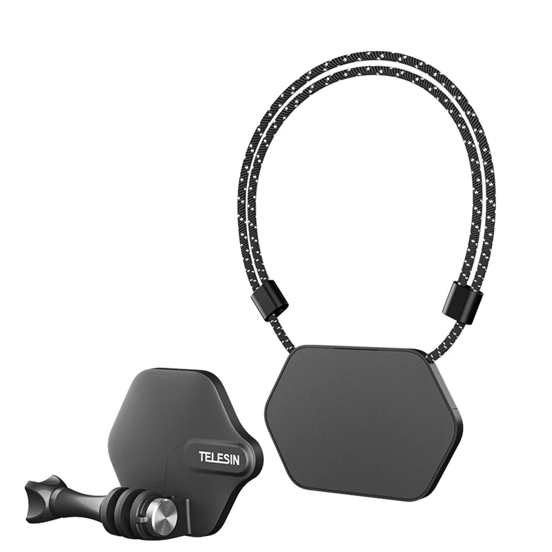 TELESIN Magnetic Action Camera Quick Release Bracket Release Bracket For Gopro Hero Insta 360 DJI Mobile Phone Style