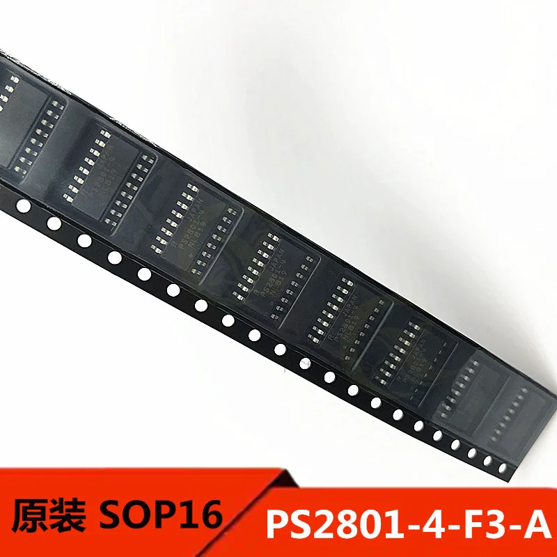 NEW Mounter ps2801-4-f3-a SOP16, photoelectric isolator, output transistor, product Wholesale list