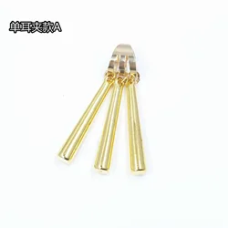 Brdwn Pirate Hunter Roronoa Zoro Cosplay Costume Accessories Ear Drop Dangle Earrings Jewelry Metal Pendant