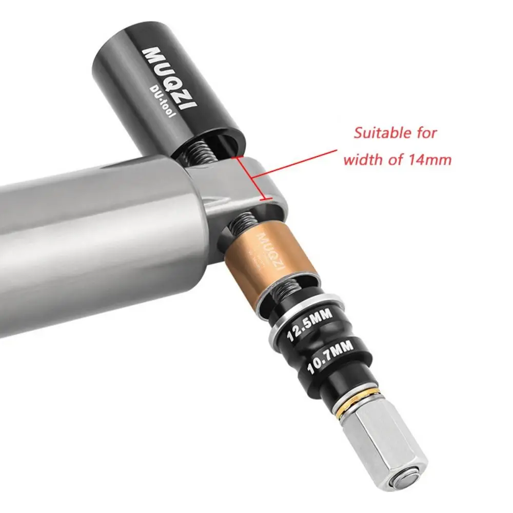 Aluminum Alloy Bicycle Shock Absorbers Bushing DU Liner Rear Turning Point Bike Shock Absorber Sleeve ID 14mm Accessories