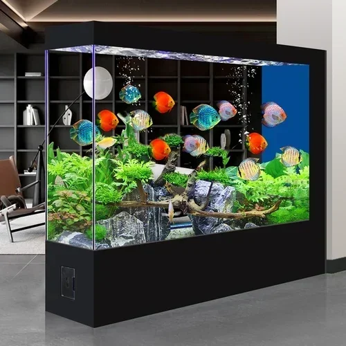 

Оптовая цена на новую гостиную, крыльцо, перегородку от пола до потолка, ультрабелый стеклянный экран, аквариум, экологический аквариум.