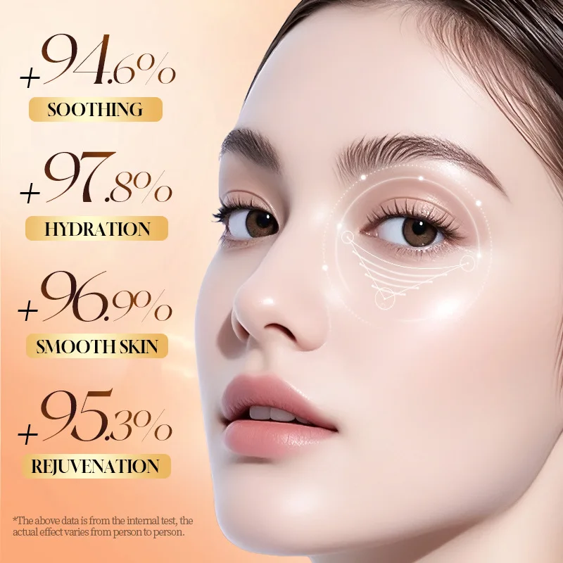Salmon DNA Sodium Eye Cream, Repair Soothing Under Eye Cream, Improve Dark Circles & Fine Lines, Hydrating Eye Skincare