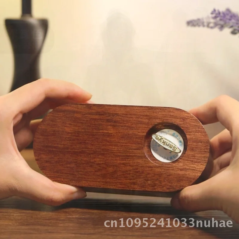 

Diy Wooden Music Box with Photo Frame Engraving Birthday Gift for Girlfriend - Boutique Quality Beeswax Polished Minimalist