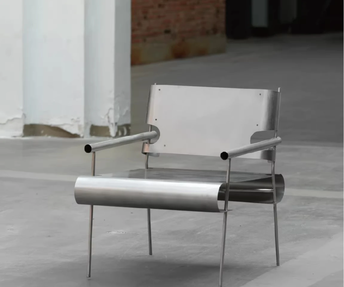 Single sofa exhibition hall model room art gallery negotiation chair designer living room balcony chair