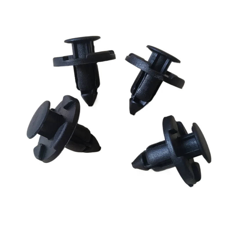 10/100 Uds. Para Nissan Qashqai Note x-trail Sentra capó arco de rueda forro Facia protector contra salpicaduras Clips remaches parachoques guardabarros Snap