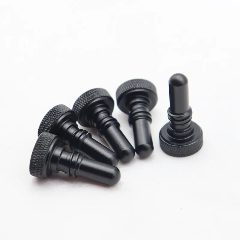 

Trevor White Snooker Cue Bottom Plug Bumper Black Parts Alloy Bumpers