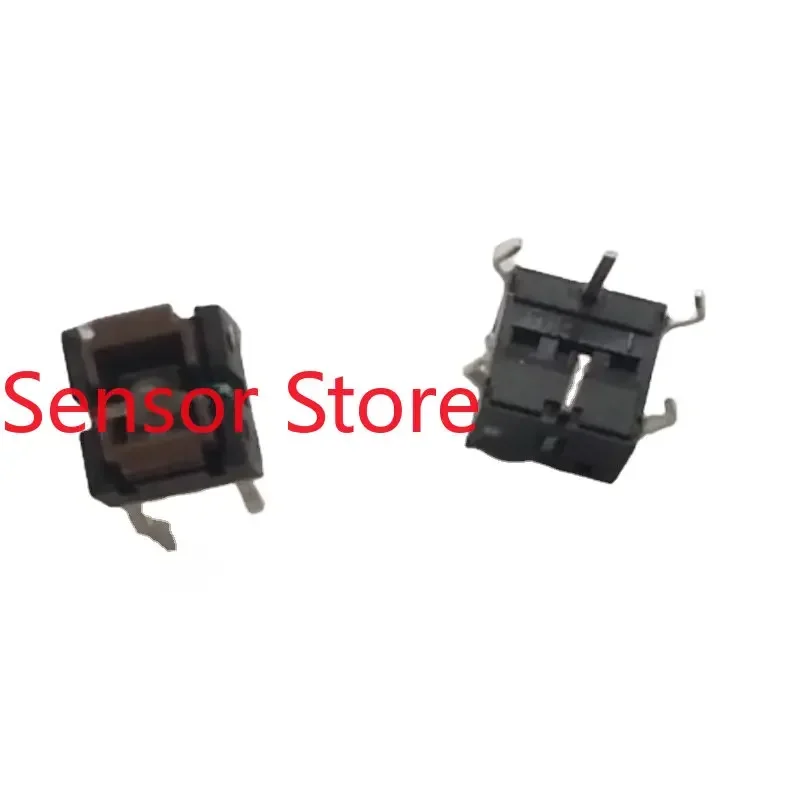 

10PCS TLL-62BRG 6*6 With Light Tact Switch Straight Plug 6 Pins Red And Yellow Two-color LED