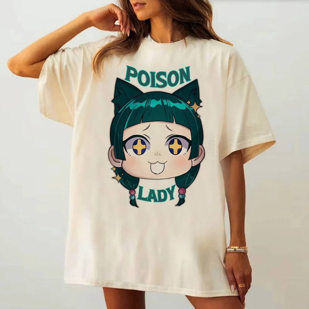 The Apothecary Diaries Tshirt Women Kawaii Grunge Streetwear Pastel 80s Retro Shirt Grunge Classic 80s Aesthetic Hip Hop Tees