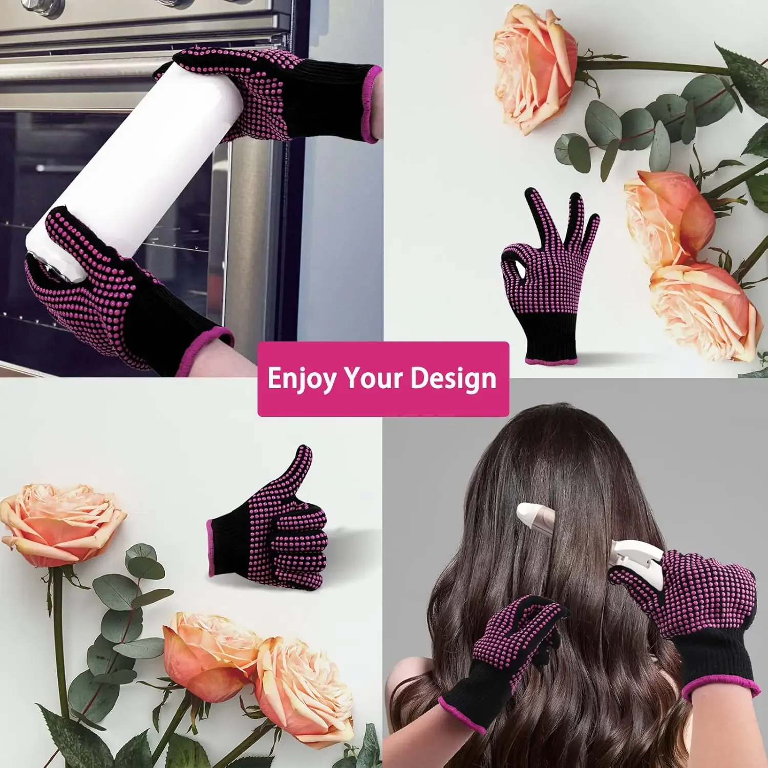 Professional Hair Care Gloves for Styling