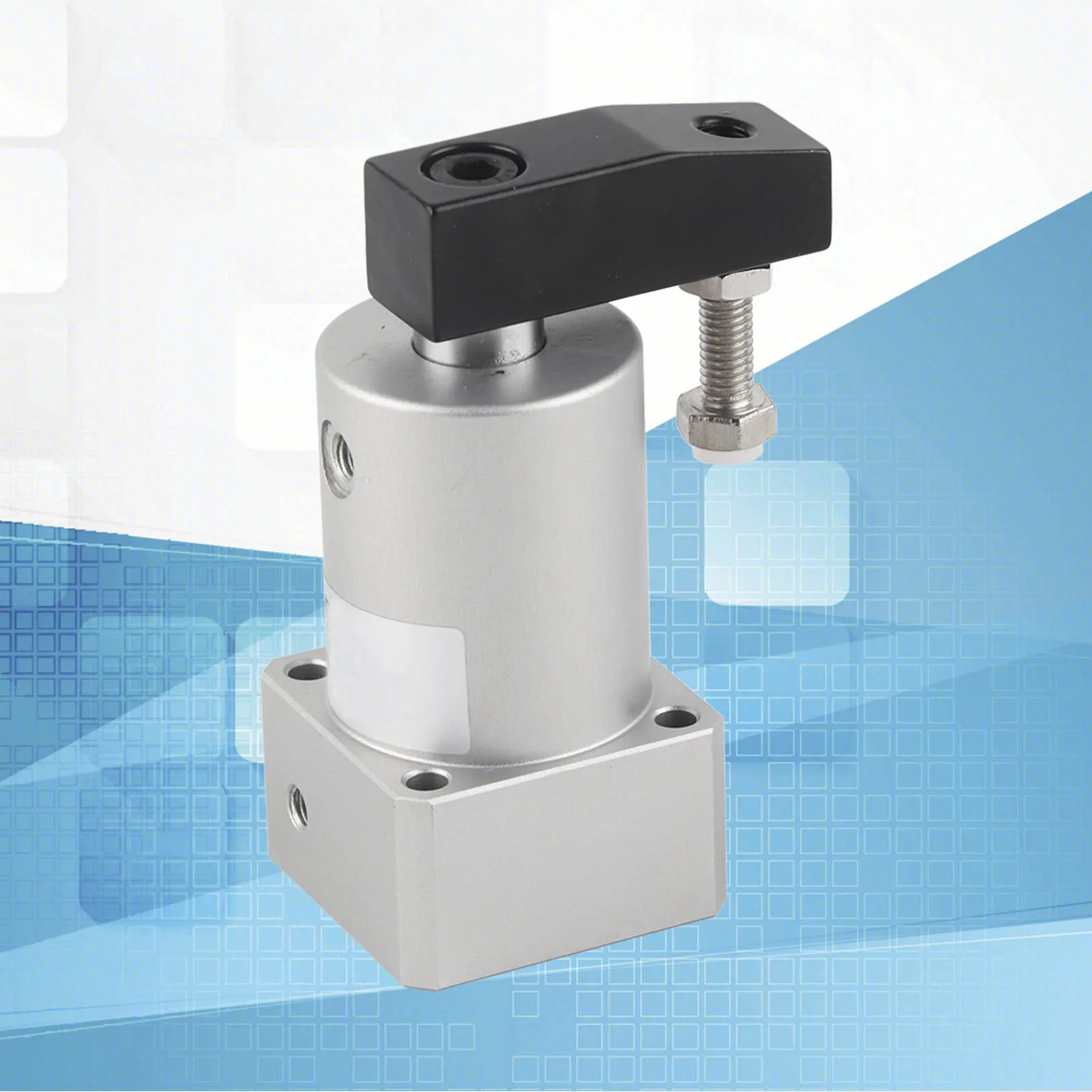 صفقة التخليص اسطوانة هوائية دوارة 90 درجة زاوية لقط الزاوية الضغط عالية الجودة سبائك الألومنيوم الهواء سوينغ أداة #6