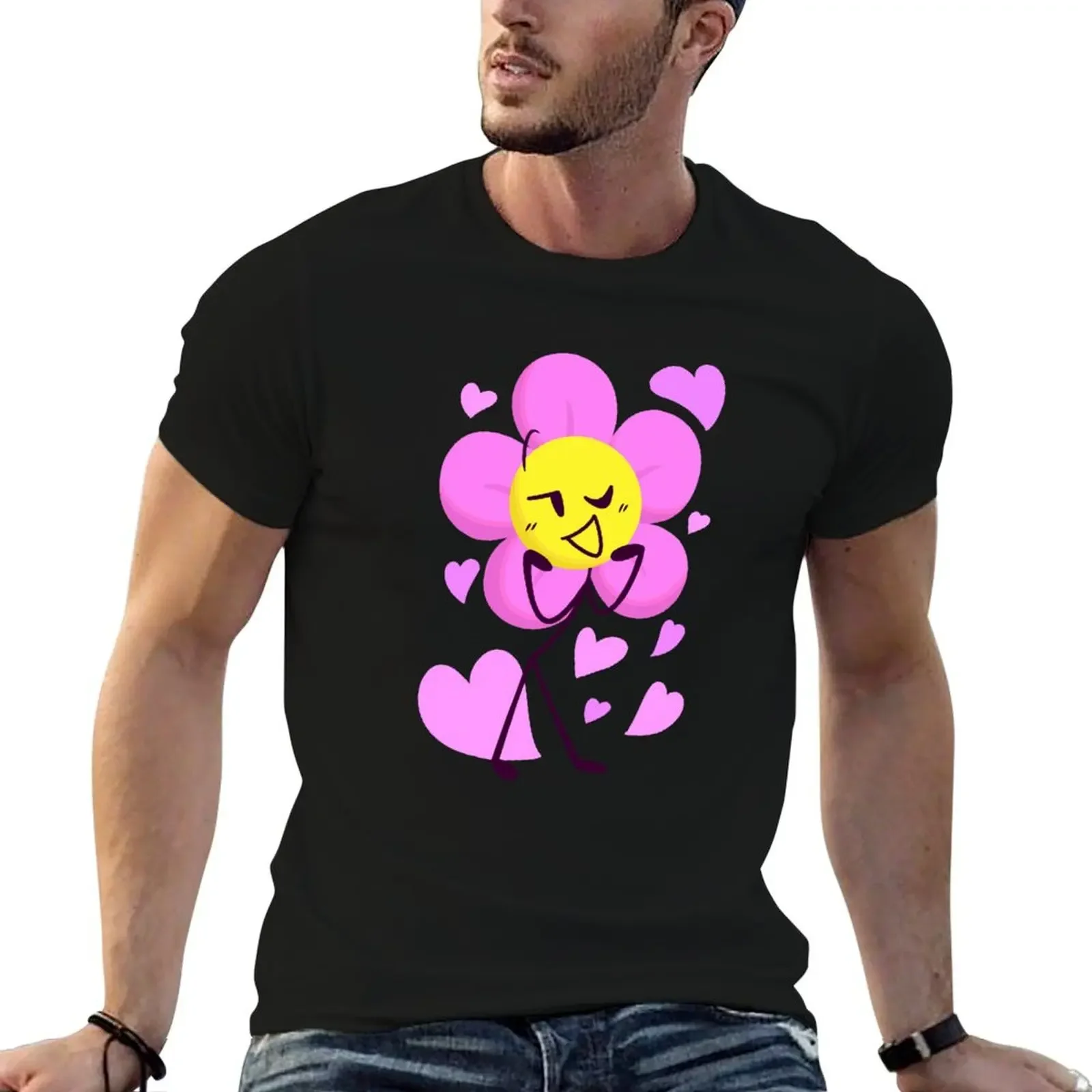 Flower (Battle For Dream Island) T-Shirt oversizeds cute tops graphic shirts mens tall t shirts