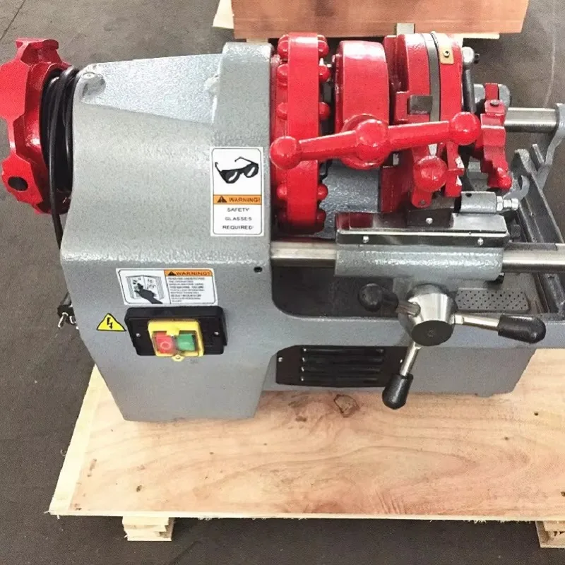 2 بوصة الثقيلة أنابيب الطاقة الكهربائية عراف NPT BSPT ماكينة لولبة الأنابيب الأوتوماتيكية 1/2-2" #6