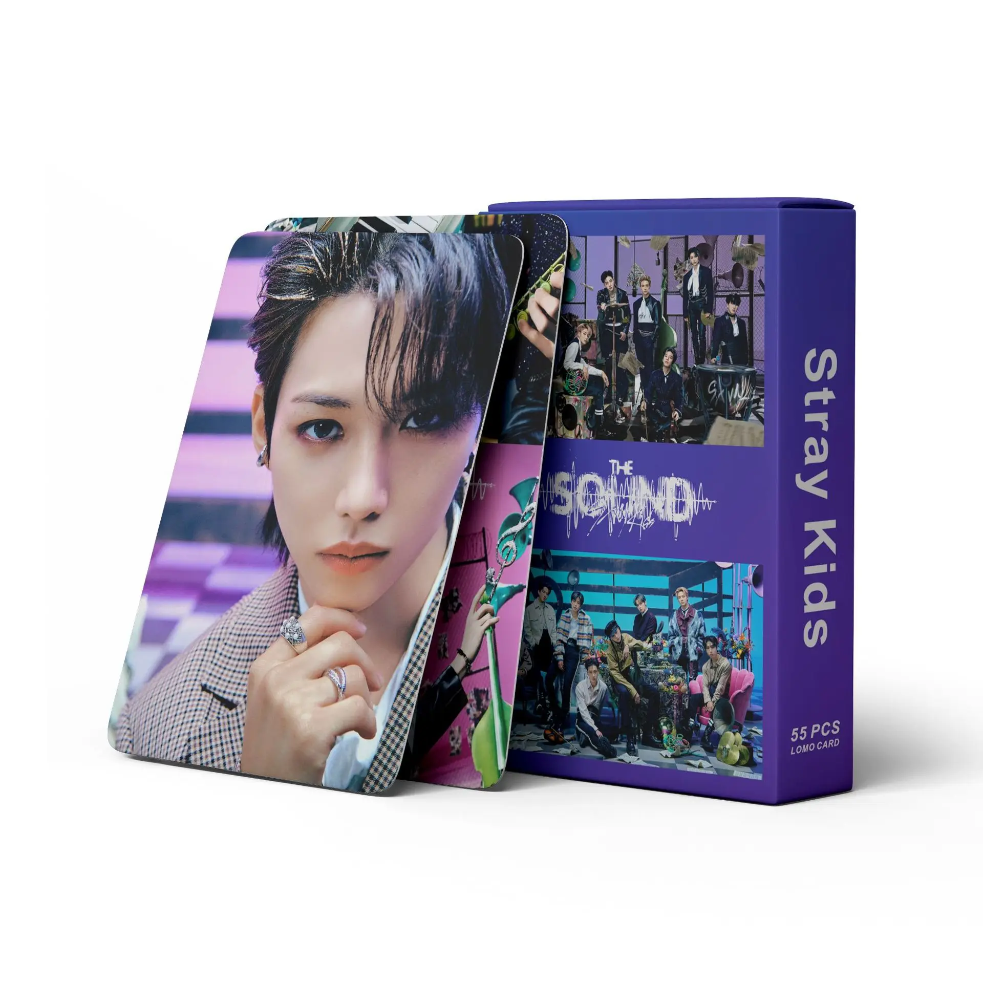 Imagem -05 - Stray Kids Kpop Photo Card Postcard For Fans Collection Novidades Album Maxident Lomocards Stray Kids 55 Pcs Grupo 2023