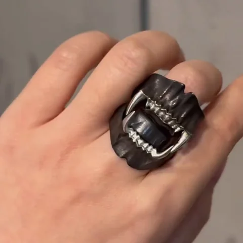 

Открытый портативный EDC переменной формы демон маска кольцо темный панк креативный кольцо инструмент