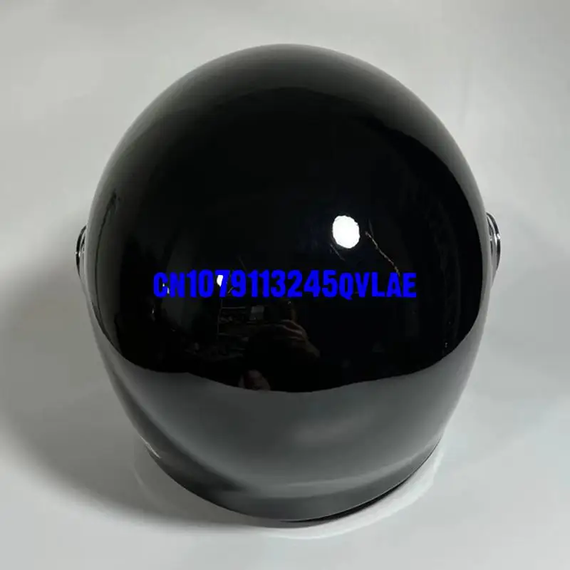 GLAMSTER Classic Retro Full Face Helmet,For Harley Cruise Leisure Motorcycle and Road Racing Protective Helmet Marquez