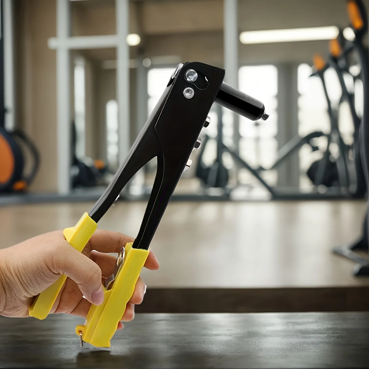 Heavy Duty Pop Rivet Gun Set with 120pcs Blind Rivets Assortment Kit Hand Rivet Nut Tool for DIY Projects Hand Tools