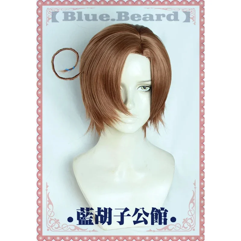Anime APH Axis Powers Hetalia Romano Lovino Vargas Cosplay Wig Short Heat Resistant Synthetic Hair Halloween Party Role