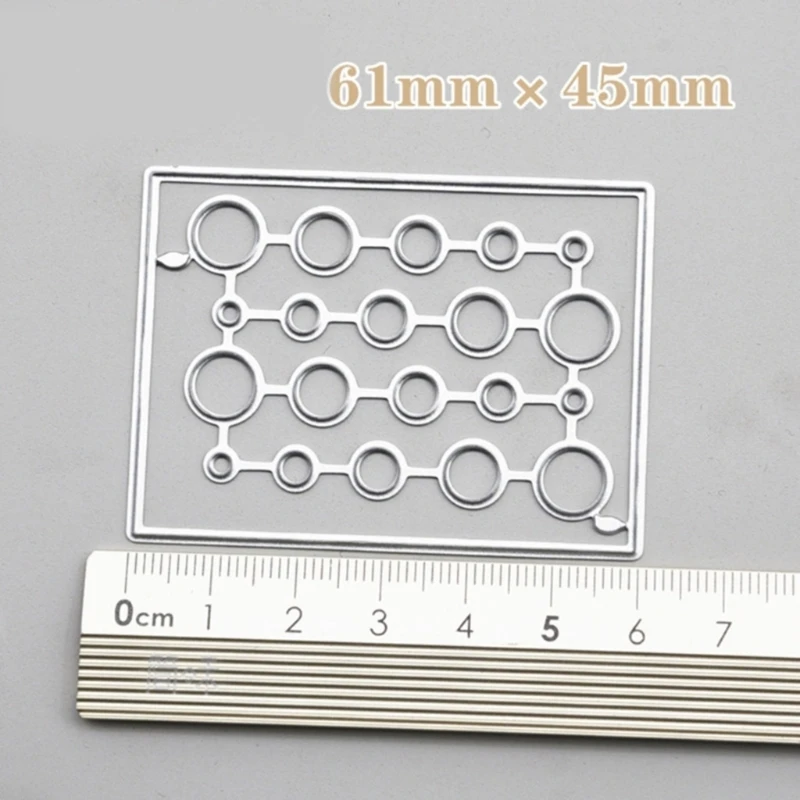 Geometrical Die Cuts Water Droplet Metal Cutting Dies for DIY Card Making Embossing Scrapbooking Paper Dropship