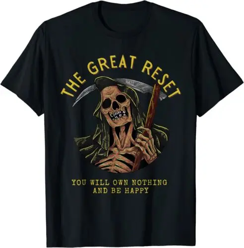 NEW LIMITED The Great Reset Ministry of Truth T-Shirt