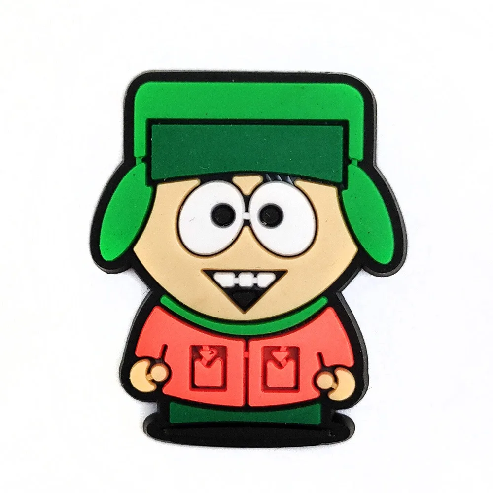 16-46 Stück Hot Toys South Park Schuh-Charms, Cartoon-Schuh-Dekorationszubehör, Schnallen, passend für Clogs, Sandalen, Armbänder, Freunde, Geschenke – Detail 16