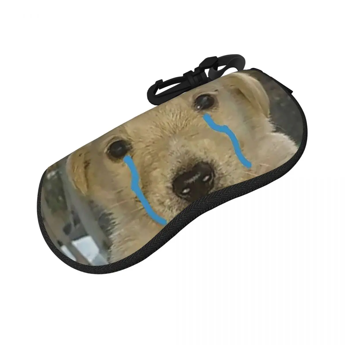 

Jotchua Dog Animal Shell Glasses Case Portable Sunglasses Box Women Men Soft Eyeglasses Bag Pouch