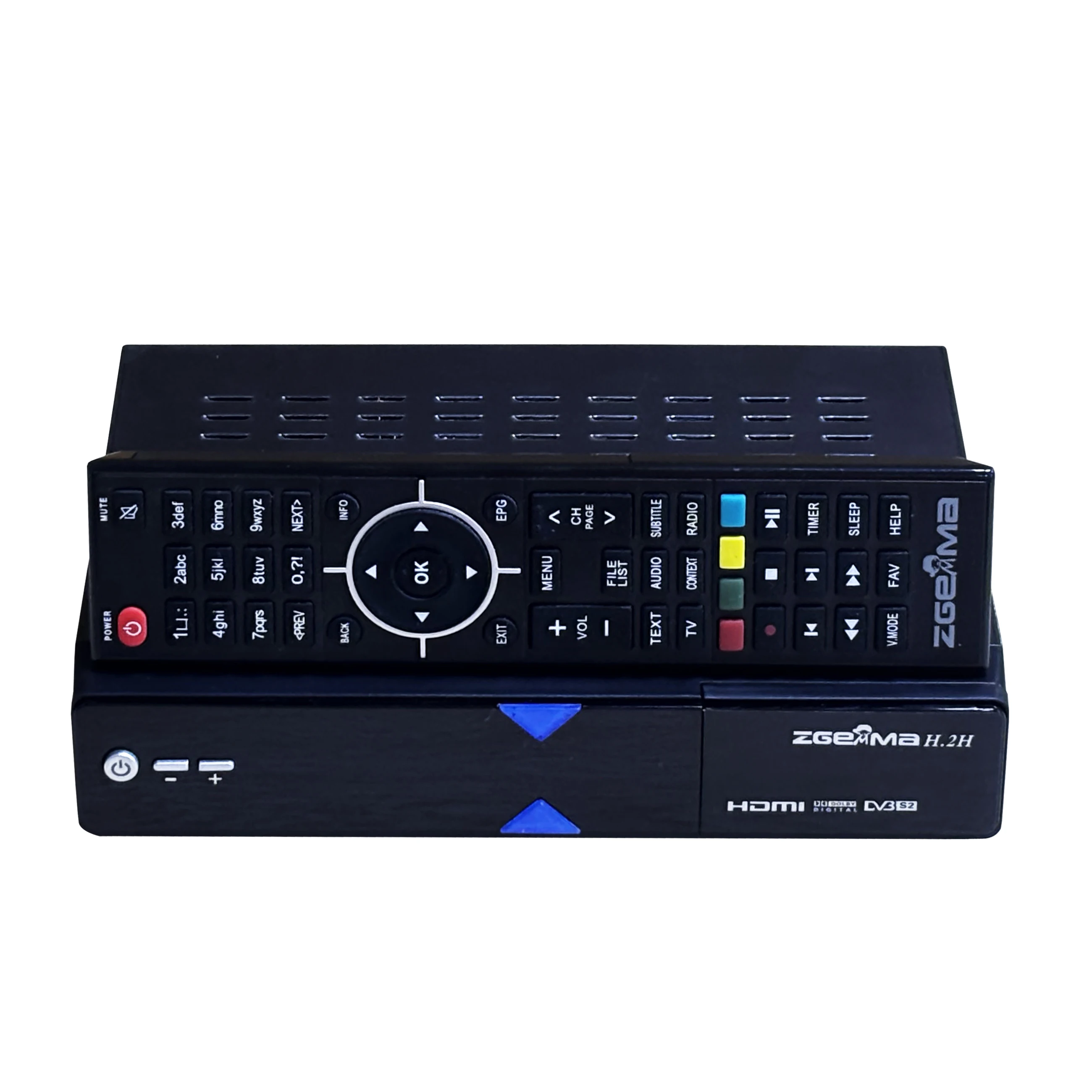 

Original ZGEMMA H.2H Enigma2 Satellite Receiver with BCM7362 Dual Core Linux OS (1xDVB-S2+1x DVB-T2/C)