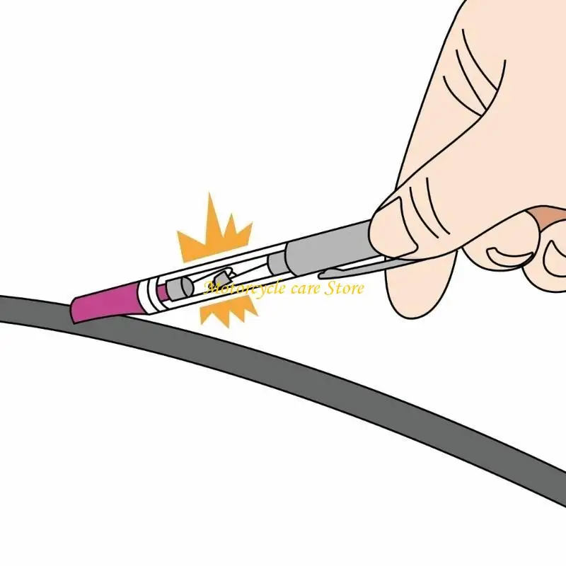 

U75F ручка для проверки зажигания, безопасный и надежный тестер высоковольтных проводов, простой в использовании портативный для