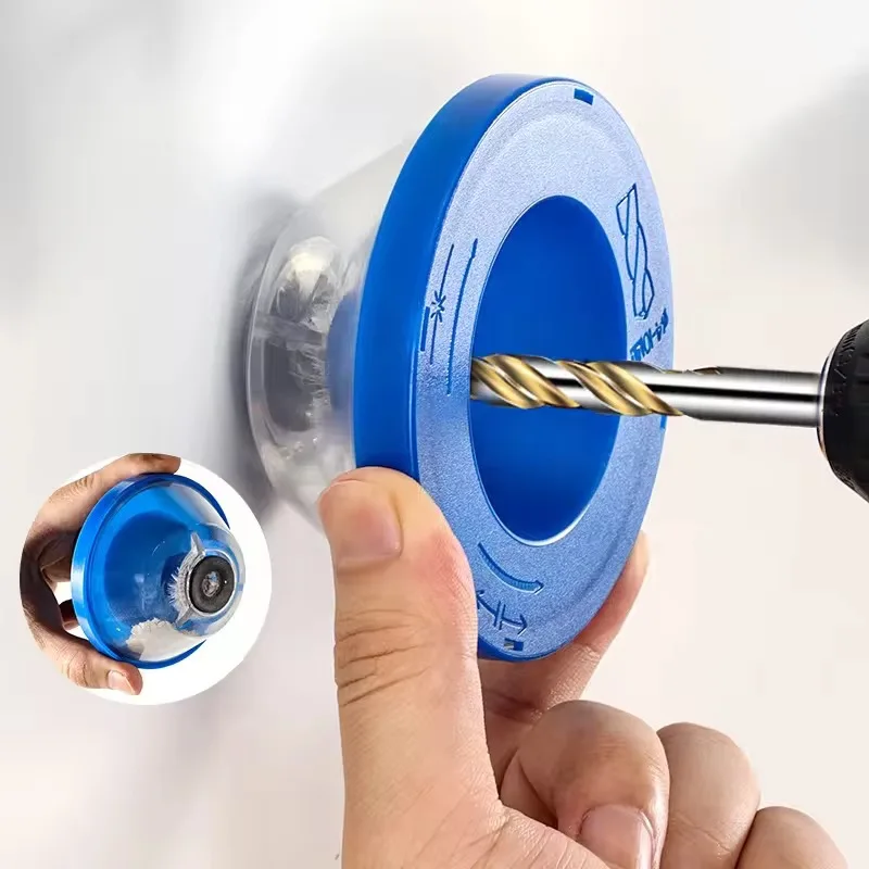 1 ชิ้นไฟฟ้าในครัวเรือนเจาะฝุ่น Ash ชามผลกระทบค้อนฝุ่นเครื่องมืออุปกรณ์เสริมเจาะป้องกันฝุ่นอุปกรณ์