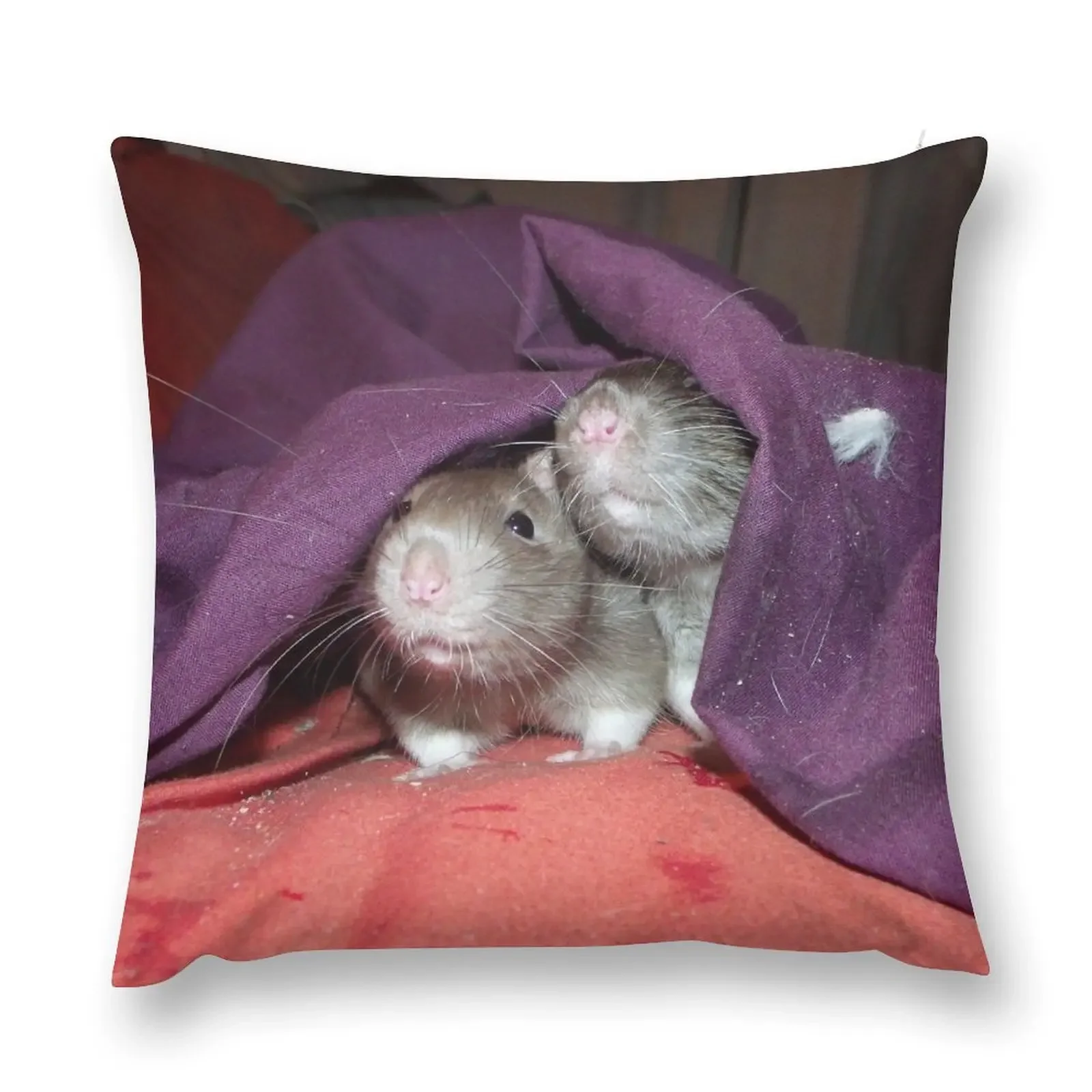 

hidden rats Throw Pillow Cushion Cover Set autumn decoration pillow