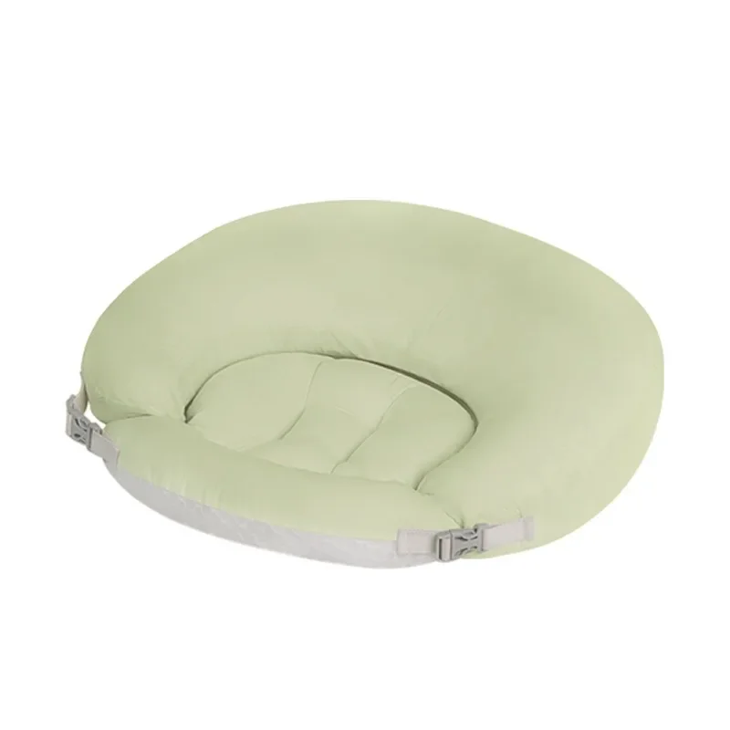 Almohadilla para dormir para bebé, almohada transpirable y extraíble, anti-tobillos, con pendiente de leche, lavable a máquina