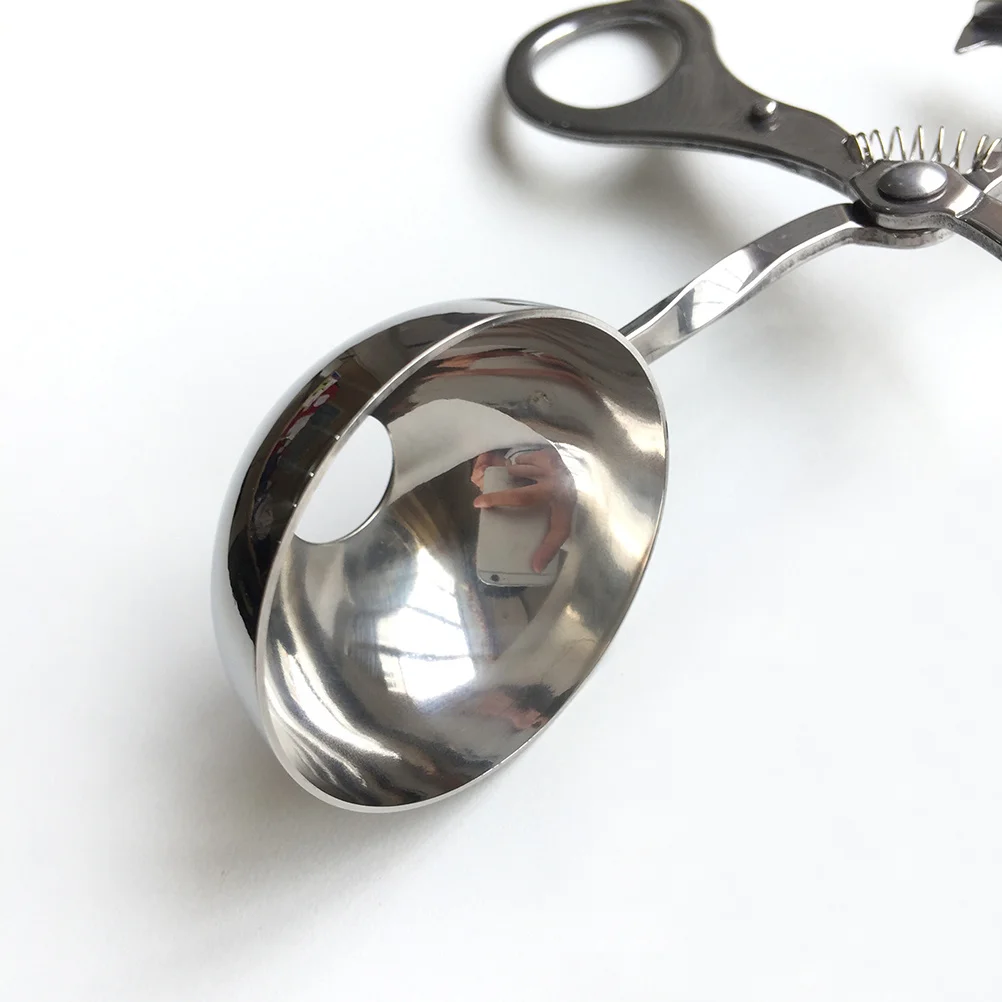 

Stainless Steel Meatball Maker Large Scissor Design Easy Release Evenly Shaped Diy Fish Rice Ball Tool Kitchen Gadget For