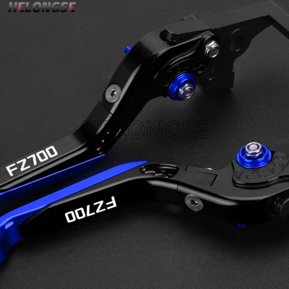 HELONGSE Motorcycle Brake Clutch Levers Handlebar Handle bar Hand Grips Accessories For YAMAHA FAZER 700 FZX700 FAZER 1986-1987