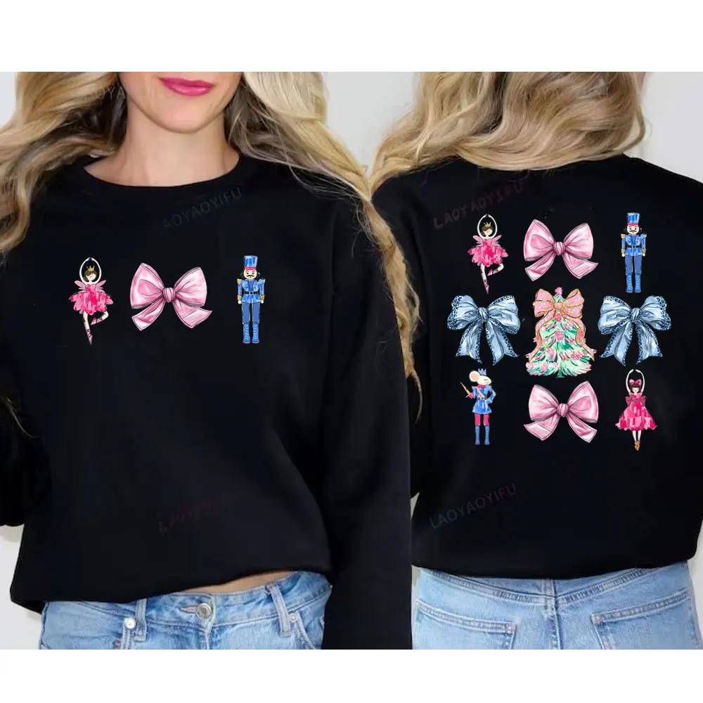 Nutcracker Sweatshirt Christmas Sweatshirt Nutcracker Ballet Shirt Gift for Dancer Christmas Party Sweater Ballet Stages Russia