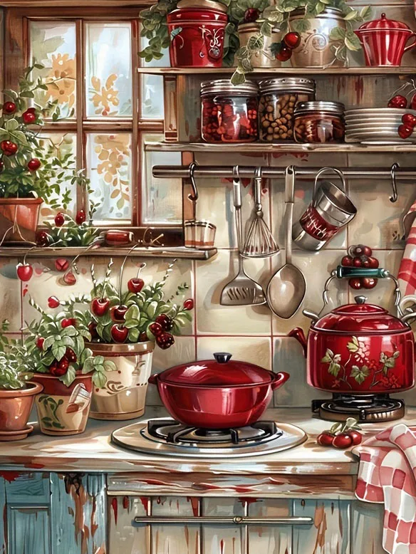 

Кухонные принадлежности: Наборы пазлов (500/1000/1200/2000 элементов) для семейного досуга, игр в игровую комнату, спальню, подарки, декор для дома