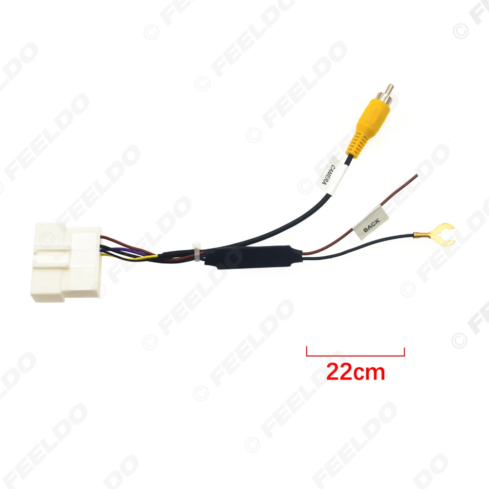 Car Parking Rear Camera Video Plug Converter RCA Cable For Mitsubishi Outlander 2023 26Pin