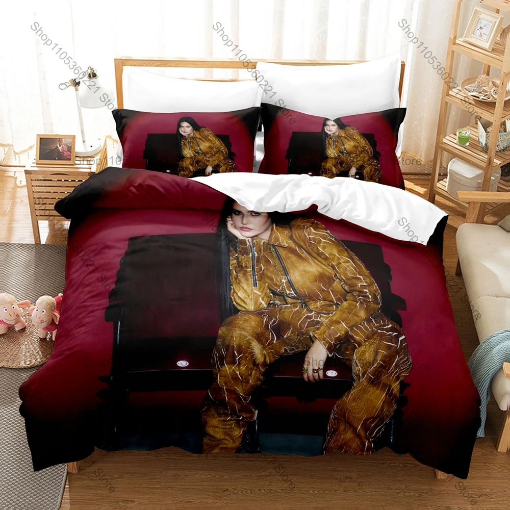 Modern UK Jazz Soul R&B Style Duvet Cover + 2 Pillowcases Sienna Spiro Digital Printed Machine Washable Holiday For Young Fans