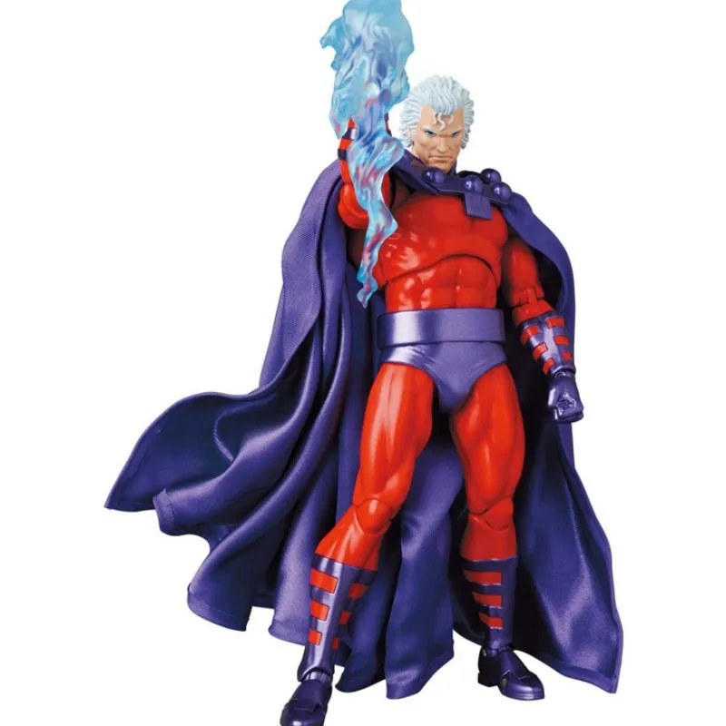 In Stock Mafex No.179 128 Magneto Original Marvel Comic Ver. Action Figure Collectible Model Toy Gift