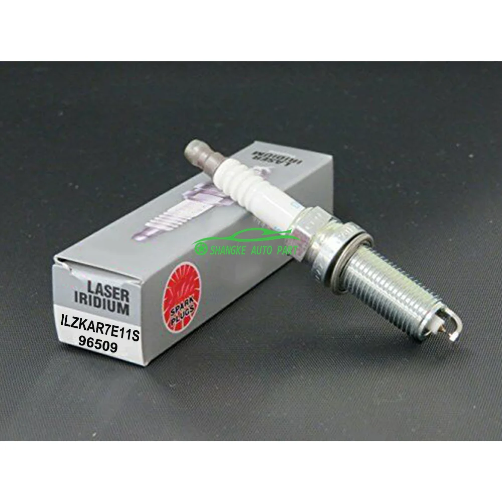 Original Laser Iridium Spark Plugs OEM ILZKAR7E11S 96509 FOR HHonda CRV AAccord SSpirior Aacura CDX Hybrid 2.0L LFA11