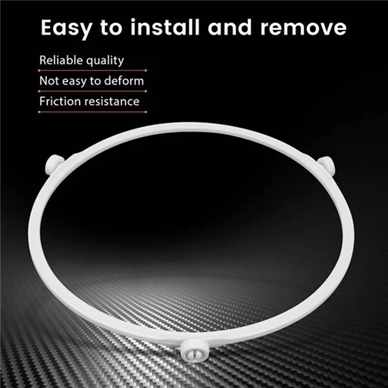 N02R-Microwave Oven Rotating Roller Support Ring, Microwave Oven Glass Plate Tray Wheel Ring